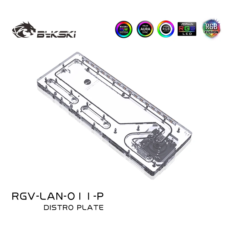 Distro Plate Ddc Pump Combo - BYKSKI Akrilik Levha Su Dağıtım Plakası