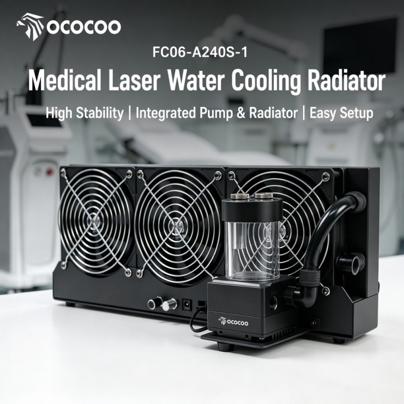 External Radiator Water Cooling Kit - OCOCOO 360mm Harici Radyatör Su Soğutma