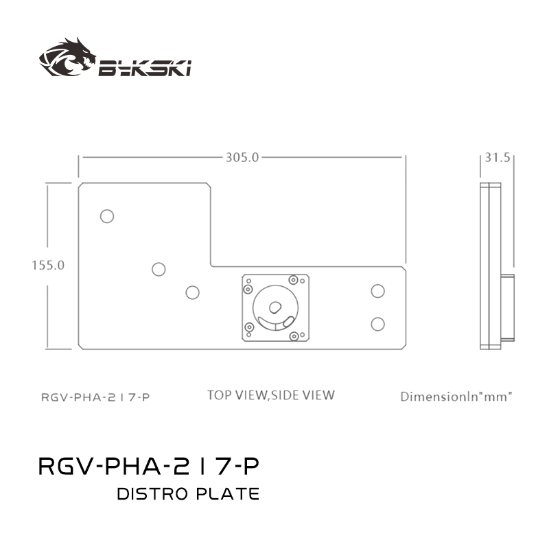 Bykski RGV-PHA-217-P Akrilik D - Distro Plate Ddc Pump Combo incelemesi ve fiyatı
